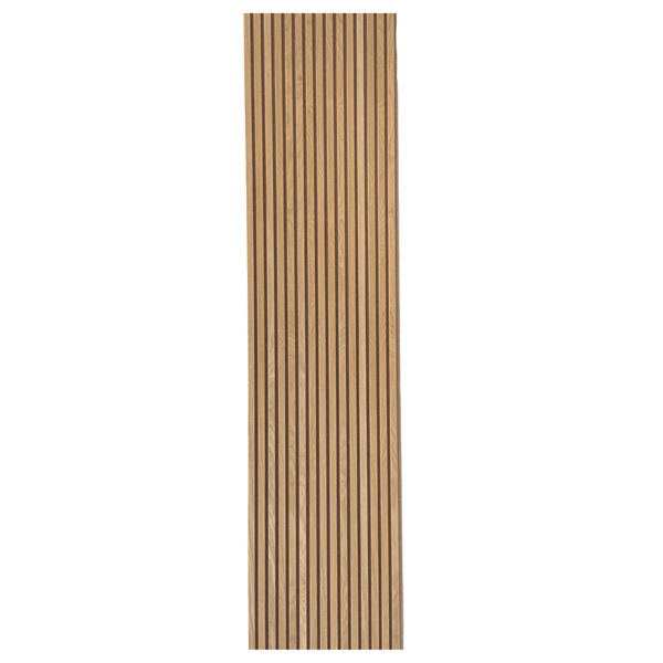 Akoestisch paneel – Klassiek eiken | creme vilt | 260 x 60cm - ReformX