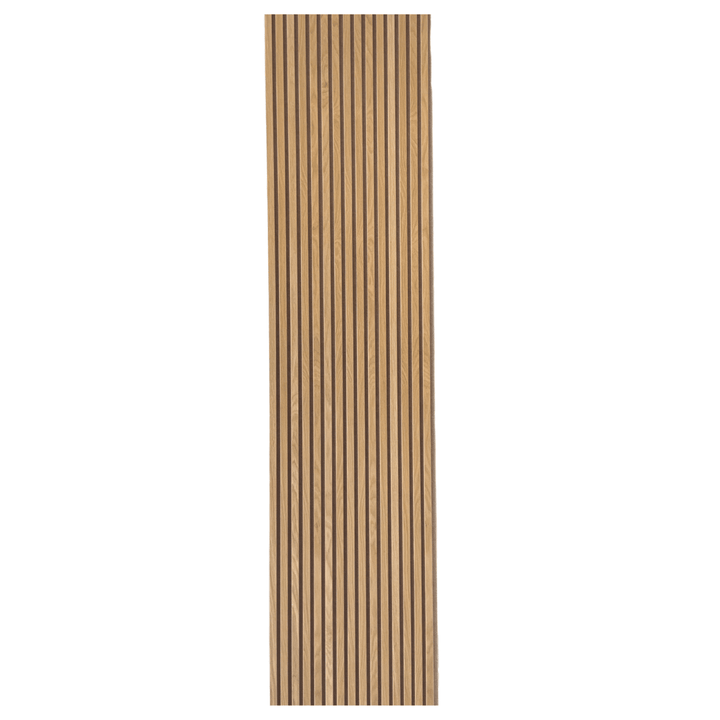 Akoestisch paneel – Klassiek eiken | creme vilt | 260 x 60cm - ReformX