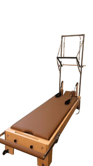 Pilates Reformer Wood+ Tower (Aluminium) - ReformX